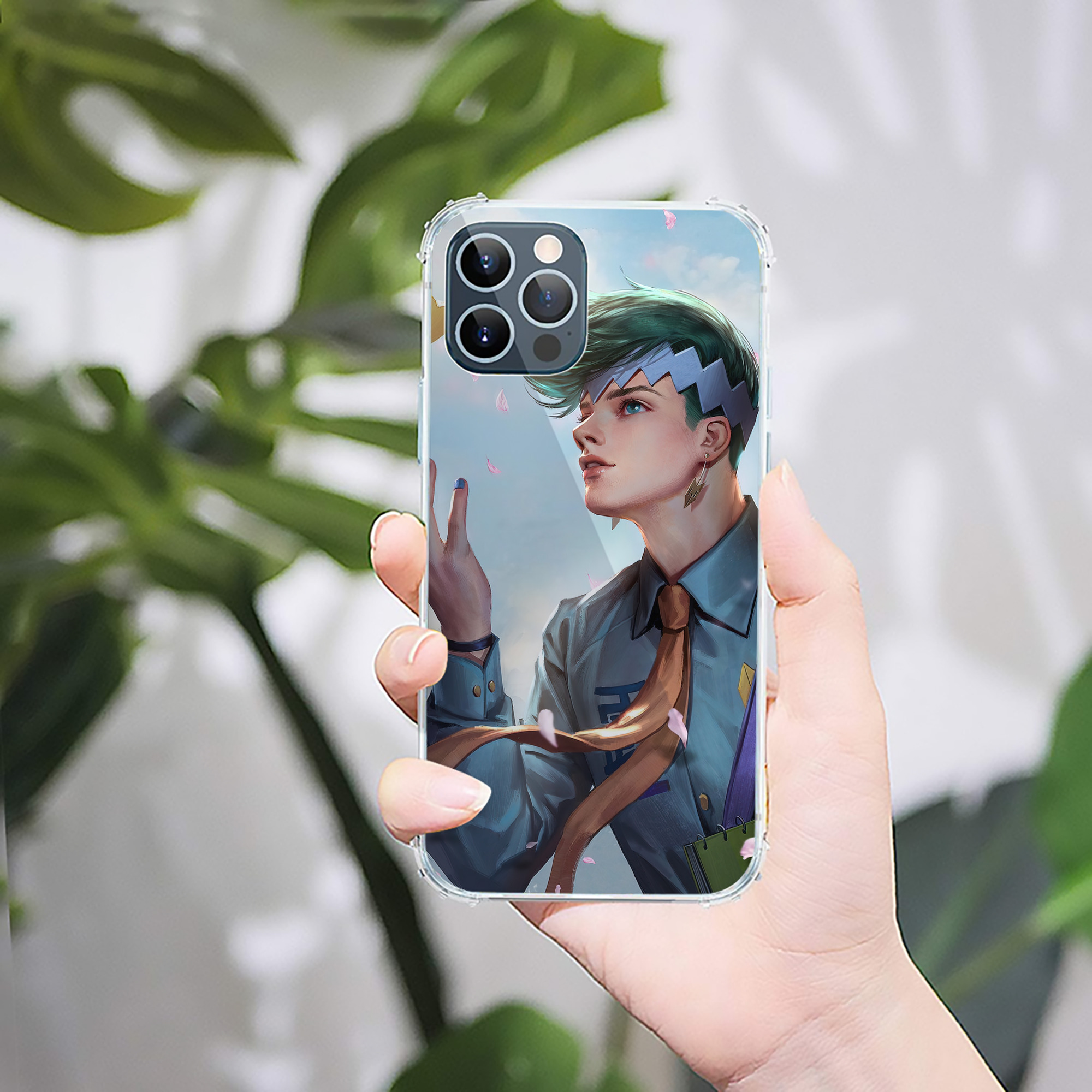 （画像用） ジョジョの奇妙な冒険 JoJo's Bizarre Adventure 【iPhone 12シリーズ対応】透明スマホケース（クリアソフトケース）